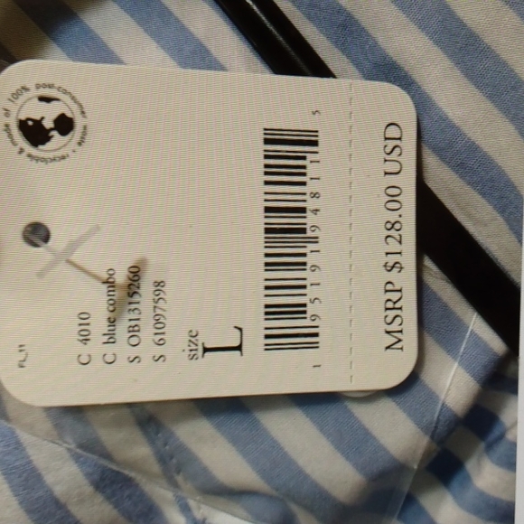 Free People Bexley Cotton Striped Blouse - Picture 11 of 11